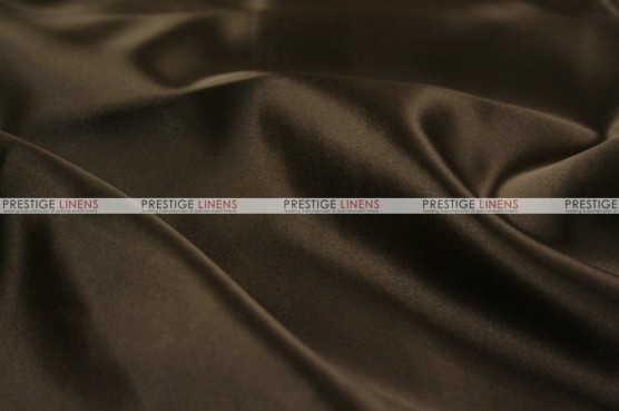 Lamour Matte Satin Table Skirting - 348 Chocolate