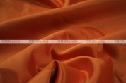 Lamour Matte Satin Table Skirting - 447 Dk Orange