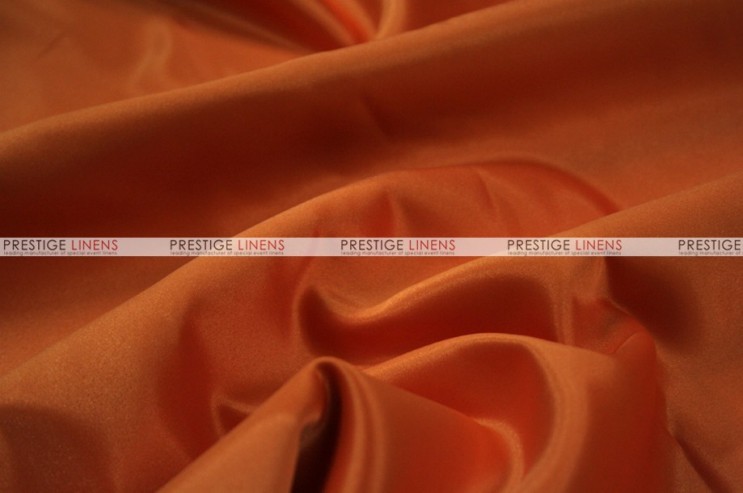 Lamour Matte Satin Table Skirting - 447 Dk Orange