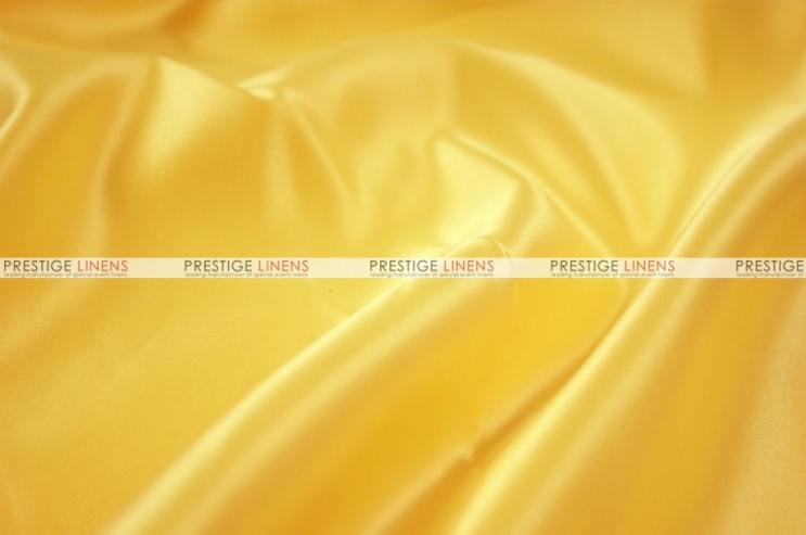 Lamour Matte Satin Table Skirting - 454 Pride Yellow