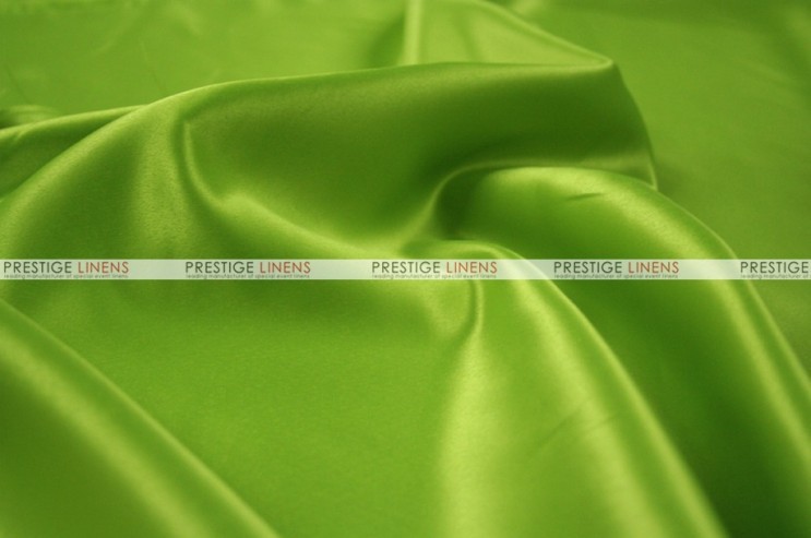 Lamour Matte Satin Table Skirting - 726 Lime