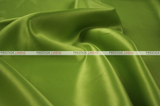 Lamour Matte Satin Table Skirting - 749 Dk Lime