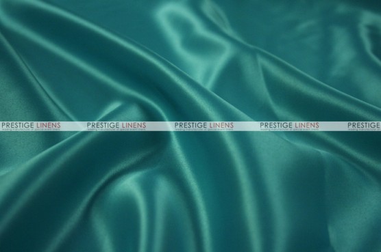 Lamour Matte Satin Table Skirting - 764 Lt Teal