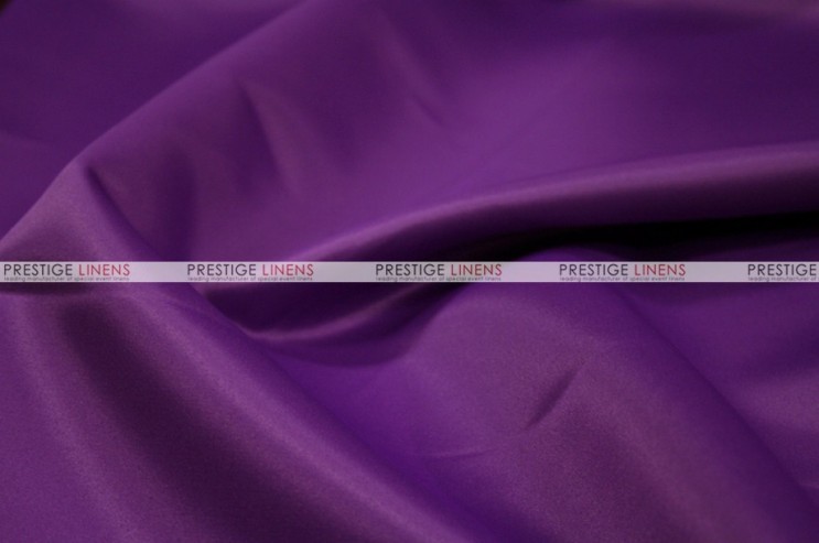 Lamour Matte Satin Table Skirting - 1044 Eggplant