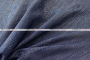 Vintage Linen Metallic Table Linen - Denim