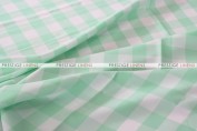 Gingham Buffalo Check Table Linen - Mint