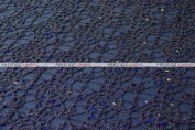 Chemical Lace Table Linen - Navy
