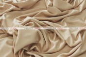 Scuba Stretch Table Linen - Champagne