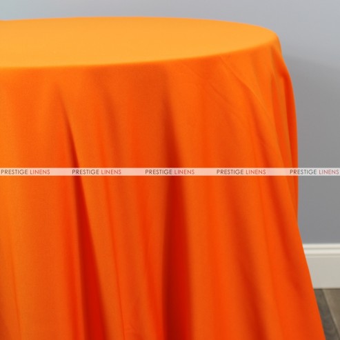 Scuba Stretch Table Linen - Orange