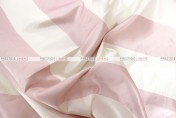 Striped Print Lamour Aisle Runner - 3.5 Inch-Blush/Ivory