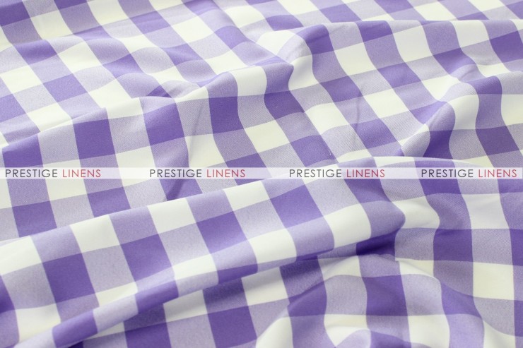 Gingham Buffalo Check - Fabric by the yard - Lilac