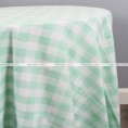 Gingham Buffalo Check Pad Cover - Mint