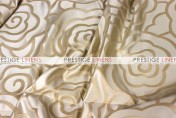 Rose Jacquard Draping - Beige