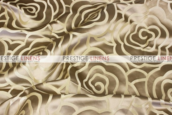 Rose Jacquard Draping - Gold