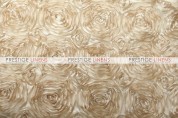 Rosette Satin Draping - Champagne