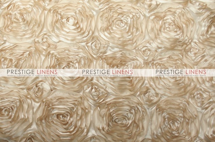 Rosette Satin Draping - Champagne