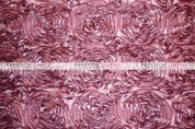 Rosette Satin Draping - Dk Mauve