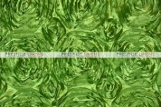 Rosette Satin Draping - Lime