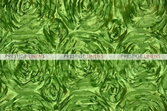 Rosette Satin Draping - Lime