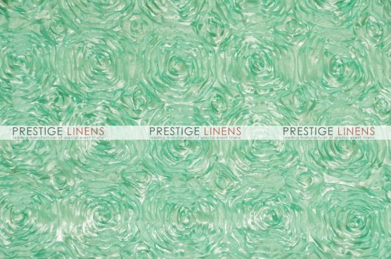 Rosette Satin Draping - Mint