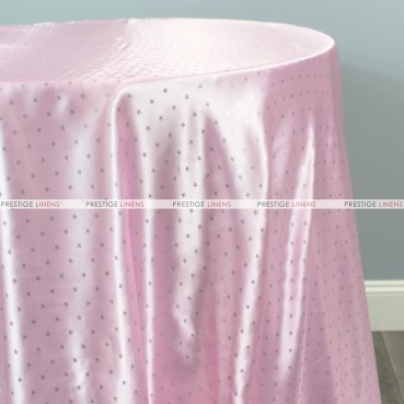 Starlight Satin Table Linen - Pink