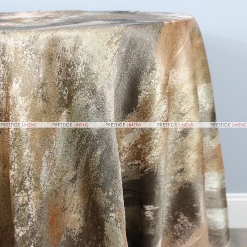 BRUSHSTROKE TABLE LINEN - GOLD