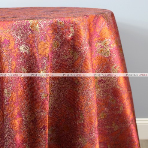 TIBUR TABLE LINEN - POMEGRANATE