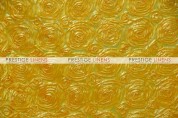 Rosette Satin Draping - Yellow