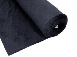 DUVETYNE FABRIC - FABRIC BY THE YARD - BLACK