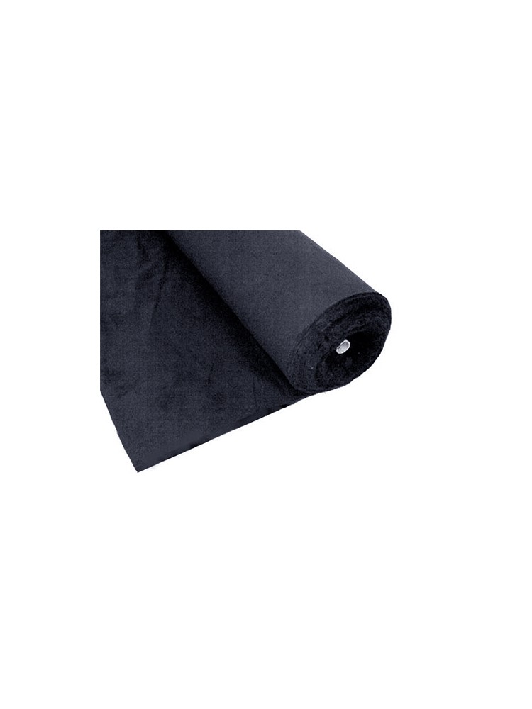 DUVETYNE FABRIC BY THE YARD - BLACK (COMMANDO CLOTH) - Prestige Linens