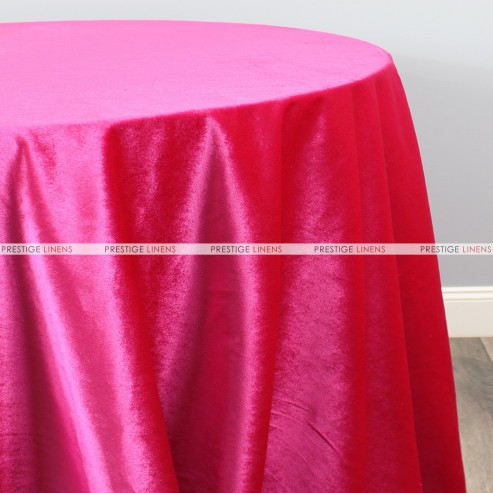 VELVETEEN TABLE LINEN - FUCHSIA