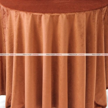 VELVETEEN TABLE LINEN - RUST