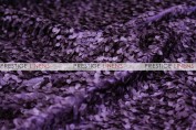 Snow Petal Draping - Plum