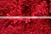 Snow Petal Draping - Red