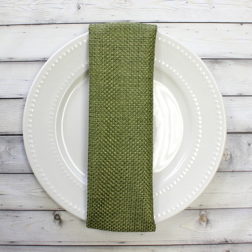 Jute Linen Napkin - Avocado