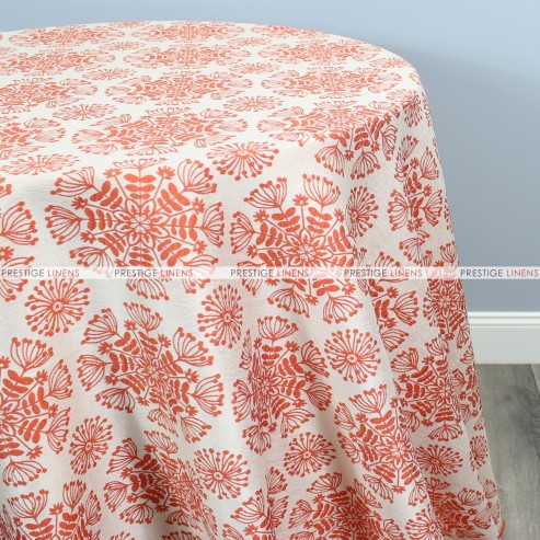 DANDELION TABLE LINEN - ORANGE