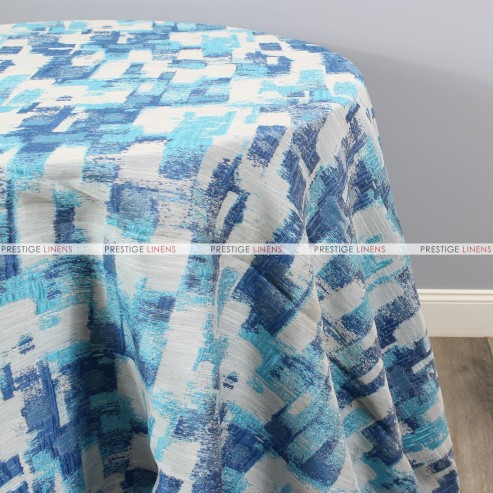 PATCHWORK TABLE LINEN - BLUE