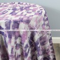 PATCHWORK TABLE LINEN - PURPLE