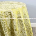 FLORENTINE TABLE LINEN - CHARTREUSE