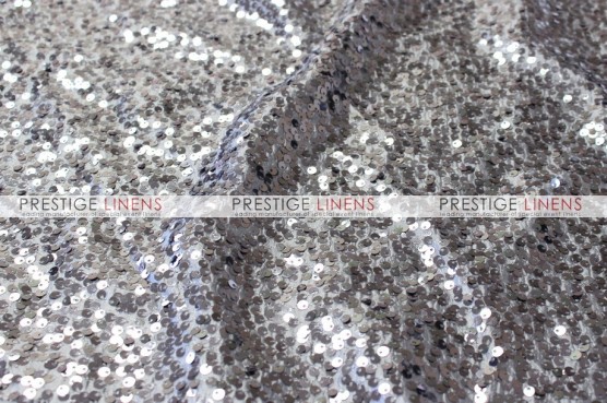 Taffeta Sequins Embroidery Draping - Charcoal