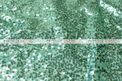 Taffeta Sequins Embroidery Draping - Mint