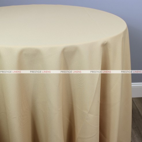 Polyester Table Linen - 130 Champagne