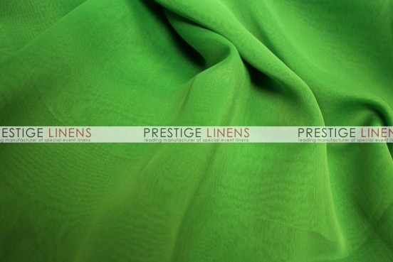 Two Tone Chiffon Draping - Apple Green