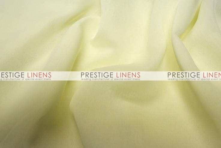 Two Tone Chiffon Draping - Dk Ivory