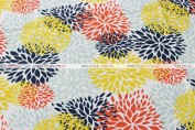 POLY PRINT BLOSSOM TABLE LINEN - PERLA