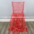 CURLY WILLOW CHAIR SLEEVE - CORAL