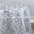 DAISY JACQUARD TABLE LINEN - BLUE