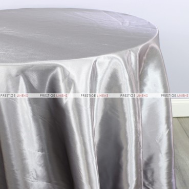 Bridal Satin Table Linen - 1126 Silver