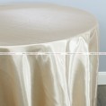 Bridal Satin Table Linen - 128 Ivory