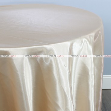 Bridal Satin Table Linen - 130 Champagne